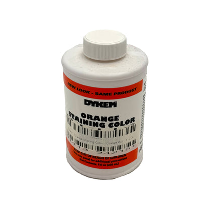 DYKEM Orange Opaque Staining Color – Industrial Part Marking Stain, 8 oz, Front