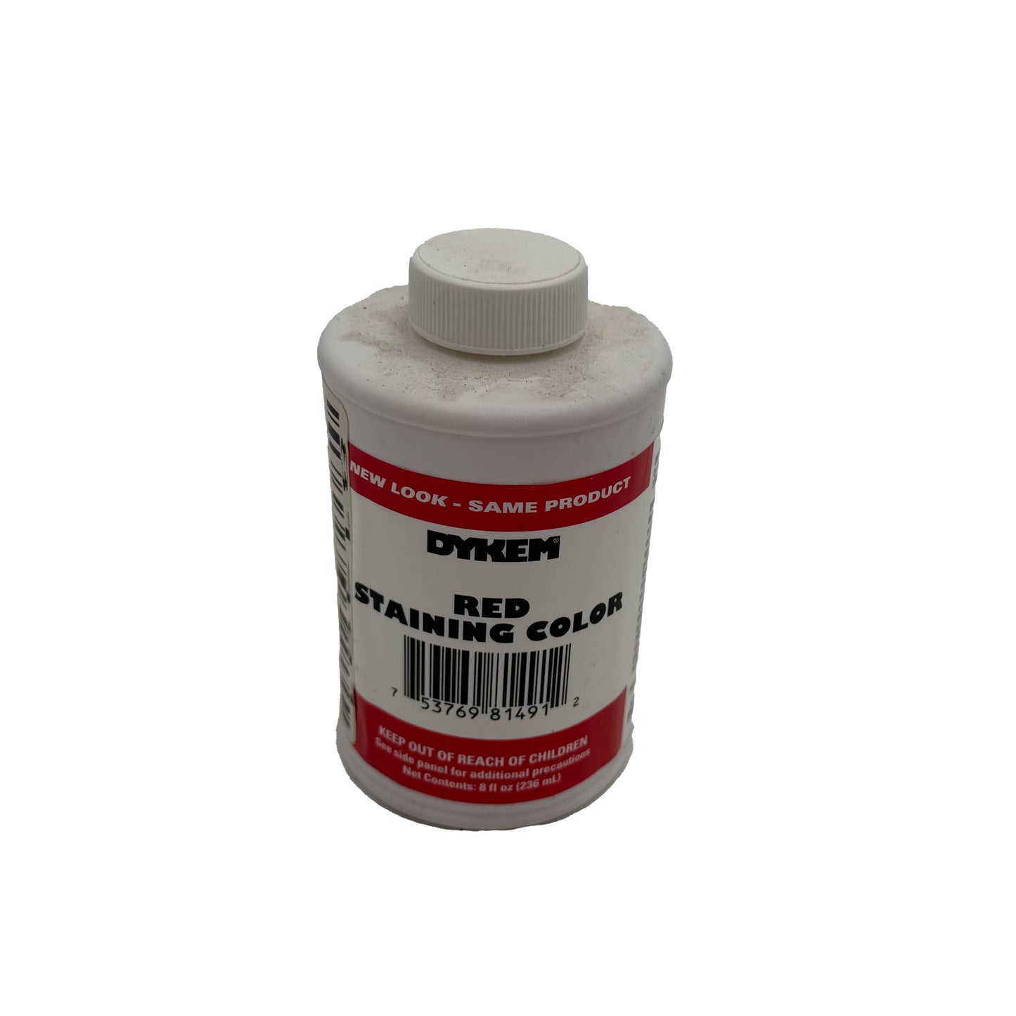 DYKEM Opaque Staining Color – Industrial Part Marking Stain, 8 oz, red, front