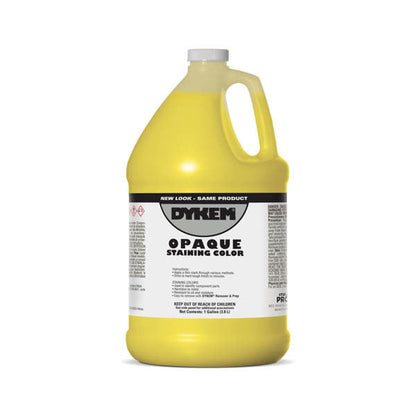 DYKEM Yellow Opaque Staining Color 1 Gallon industrial marking stain container