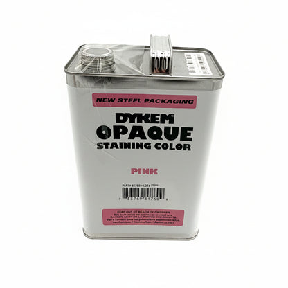 DYKEM Pink Opaque Staining Color – Industrial Part Marking Stain, 1 Gallon, Front