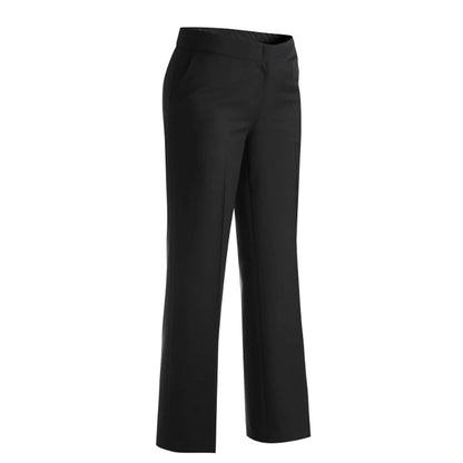 Edwards 8525 Women’s Pilot Uniform Pants in Black - Front View