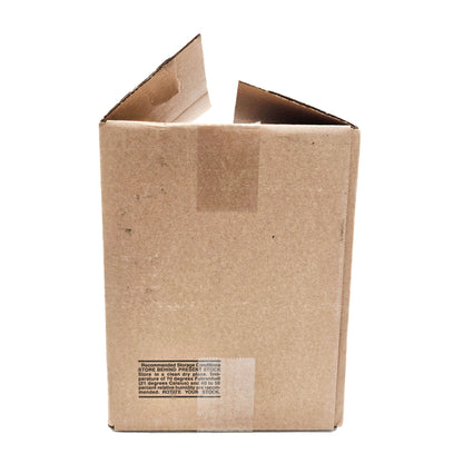 Top-down view of 3M 8663HS polyurethane tape packaging box with detailed product label showing dimensions, safety notice, and barcode