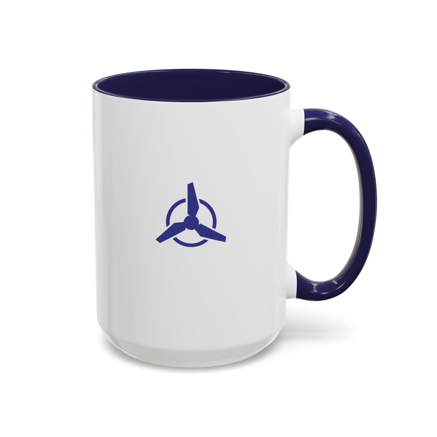 Pilots HQ Aviation Mug – 15oz Ceramic, Blue Accent Design