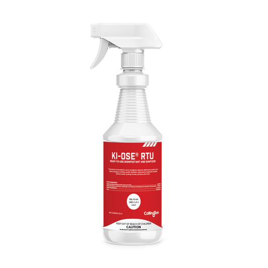 Callington Ki-ose RTU Disinfectant & Sanitizer spray bottle – ready-to-use cleaner for hard surfaces, EPA registered
