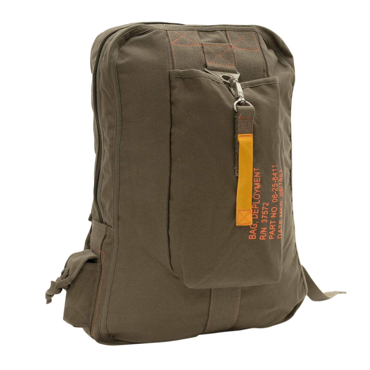 Vintage Canvas Flight Bag Olive