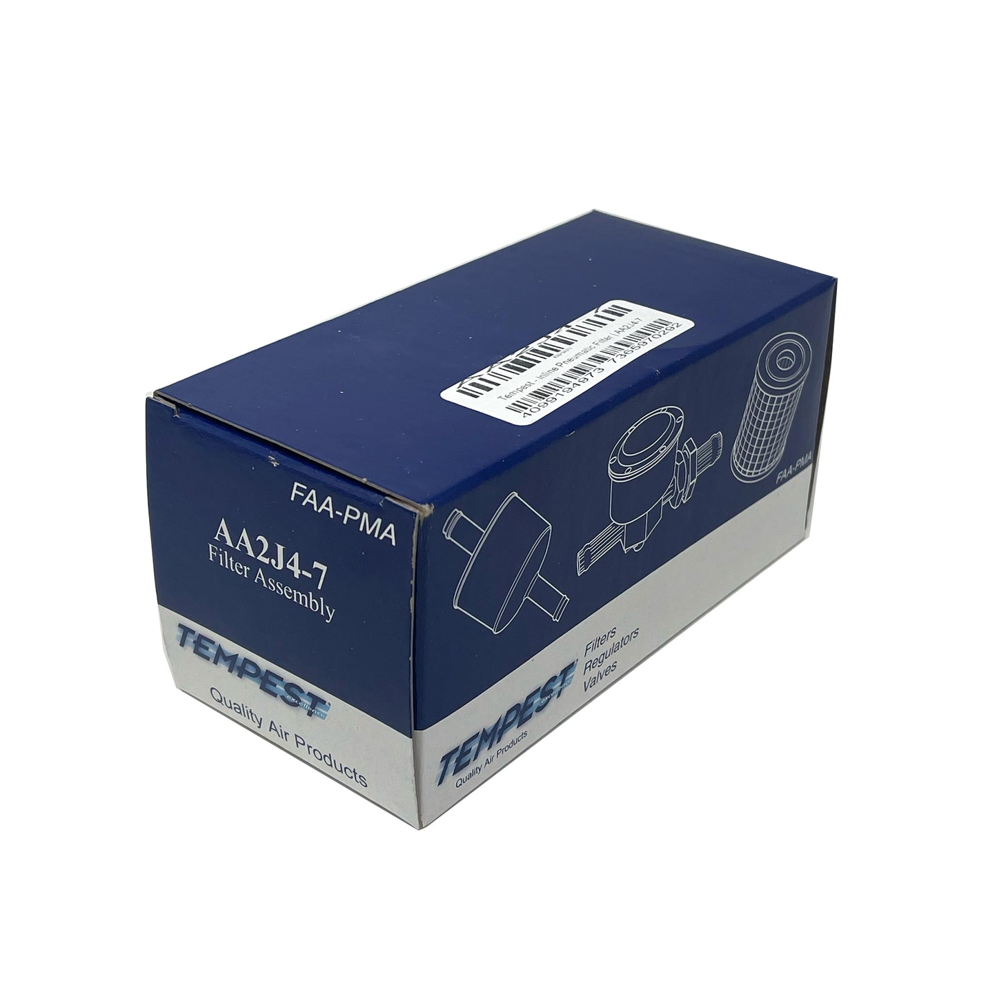 Tempest - Inline Pneumatic Filter | AA2J4-7