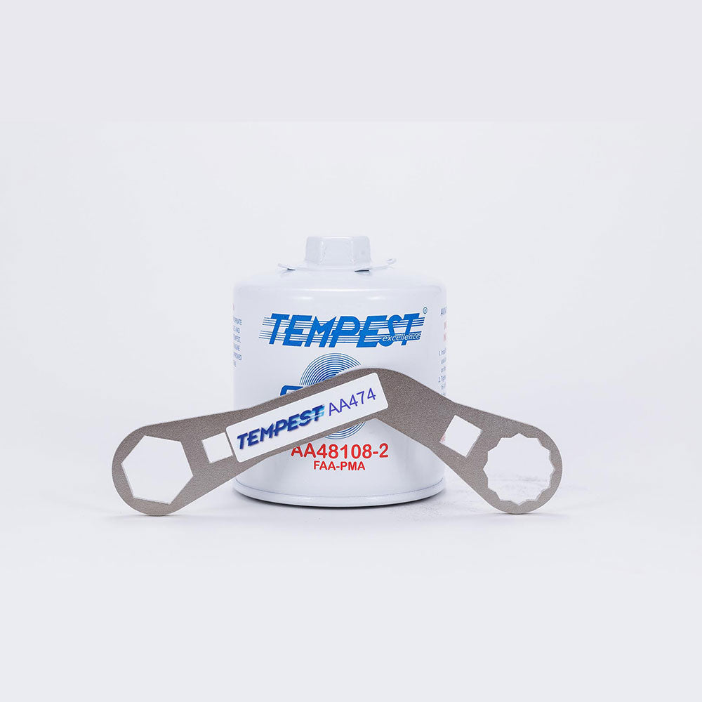 Tempest Oil Filter Wrench Extension – Demonstration with Compatible Oil Filter