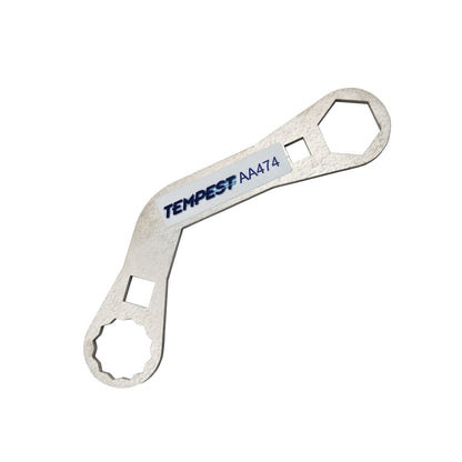 Tempest Oil Filter Wrench Extension AA474 – Front View Showing Wrench Design