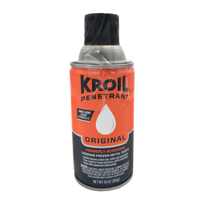 Kroil® Original Penetrant 10oz Aerosol Can – Formerly AeroKroil® Rust Penetrating Oil for Loosening Frozen Metal Parts
