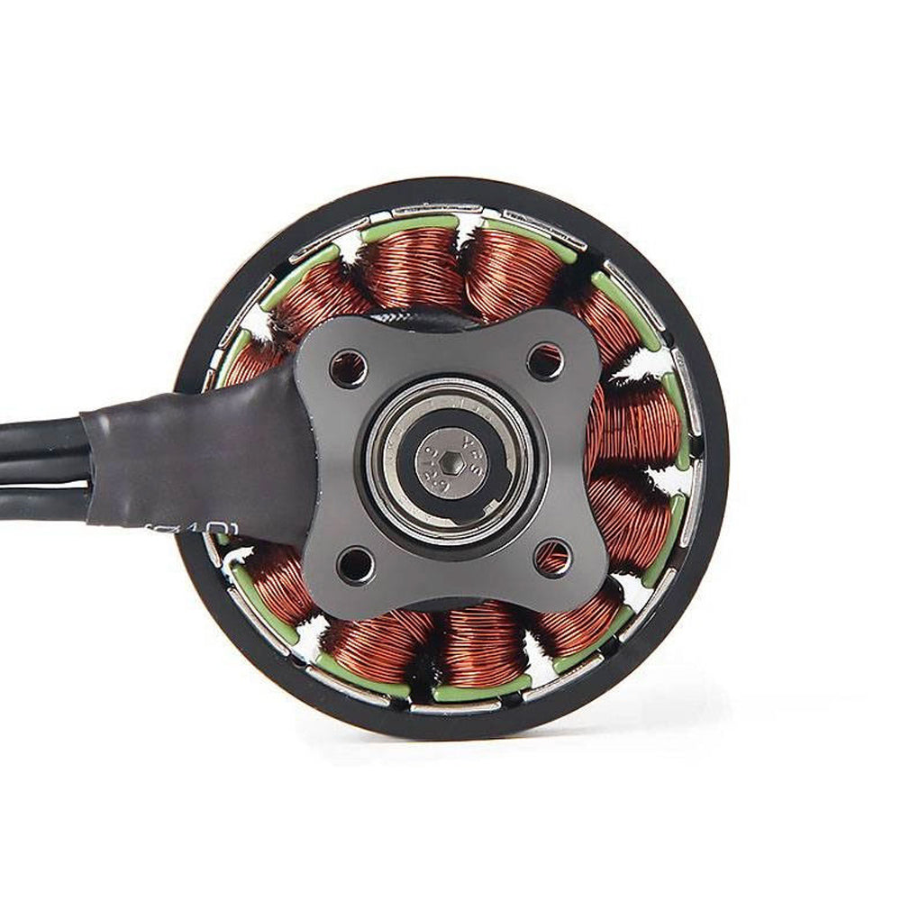 Rear view of T-Motor F1000 300KV drone motor showing bearing and copper windings