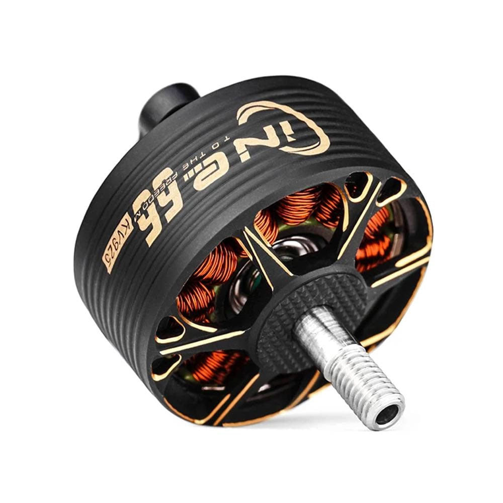 Side angle showing motor bell and wiring of the CINE66