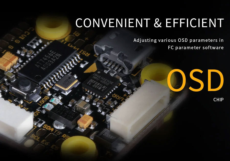 Convenient & Efficient OSD and UART Layout Overview