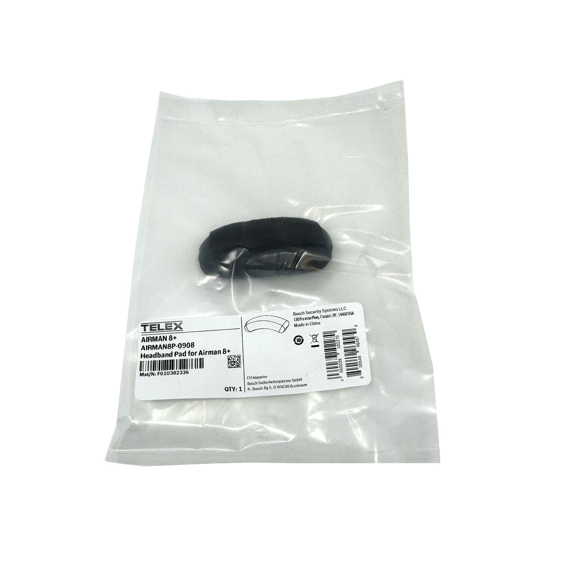 Telex AIRMAN8P-0908 Large Headband Pad in Retail Packaging for Airman 8+ Headset
