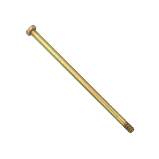 Cad Plated Hex Head Bolt AN5-63A – Angled View Showing Thread and Shank
