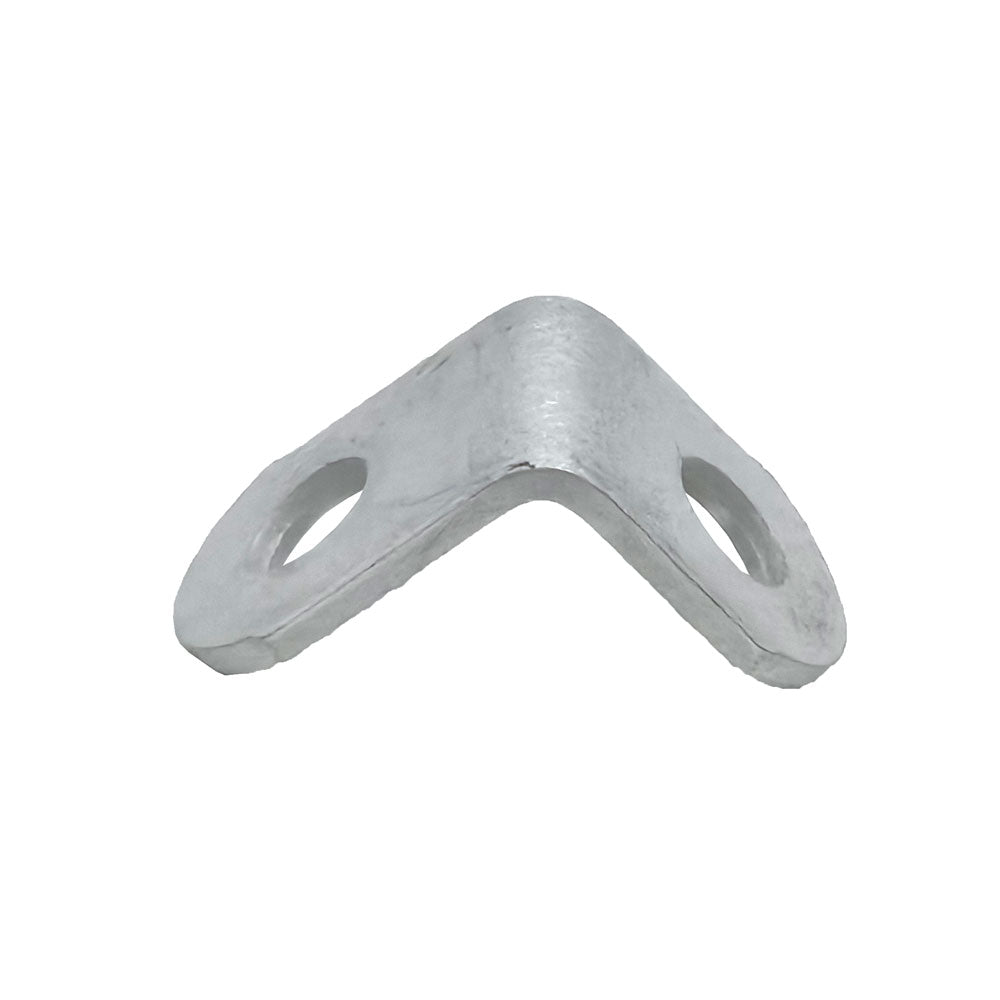 Aeronautical Std AN743-12 Aluminum Angle Bracket Bottom View