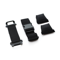 AppStrap® 6 Pilot Kneeboard components including clip straps, leg strap, and tilt pads