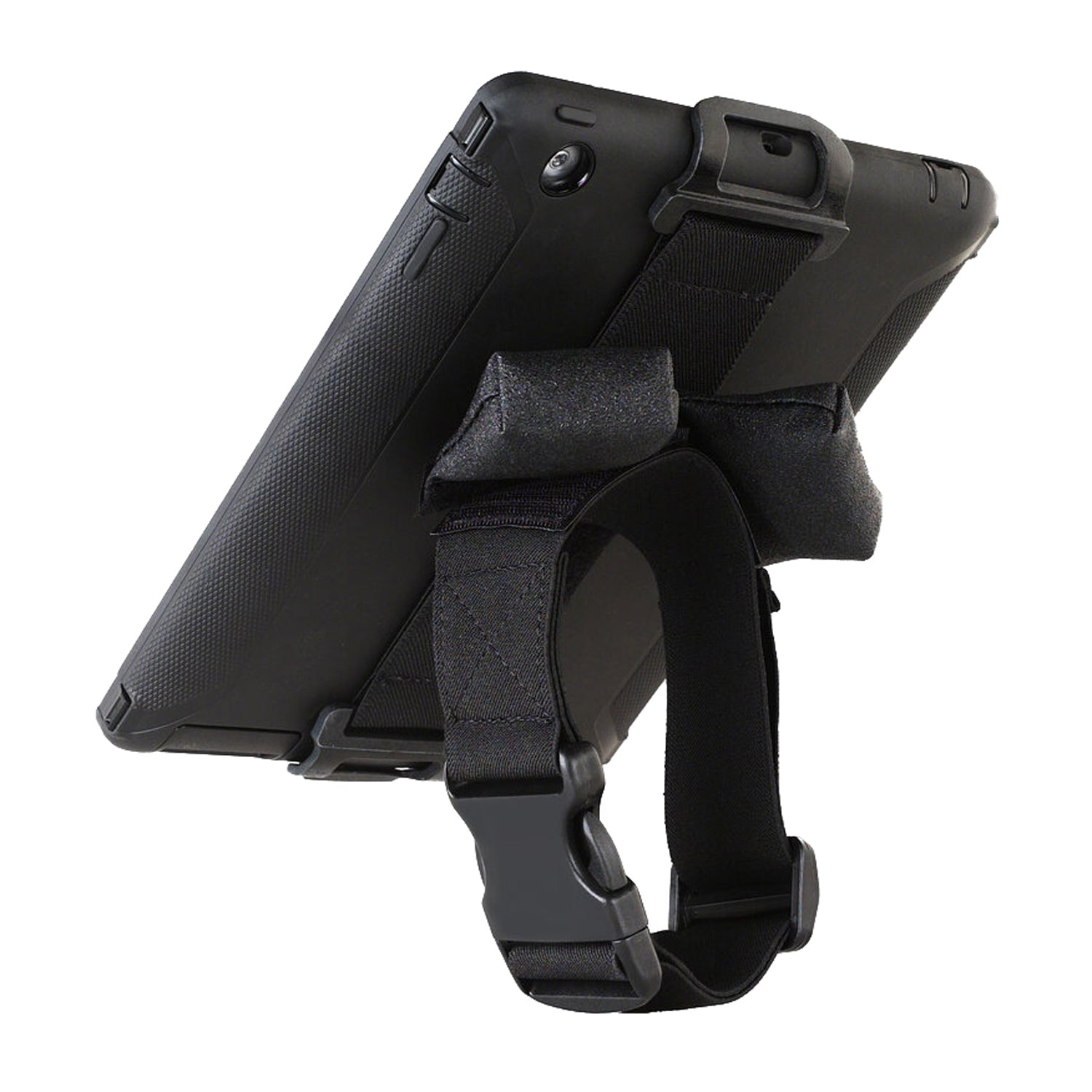 AppStrap® 6 Pilot Kneeboard fully installed on iPad Pro® with rugged case