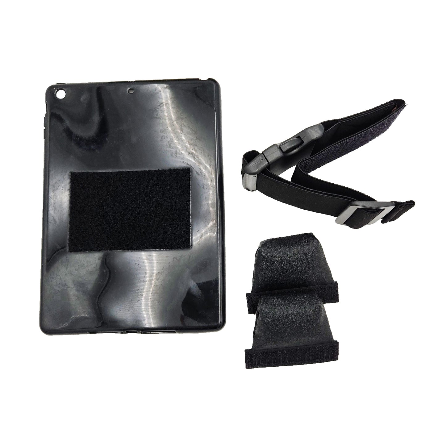 AppStrap iPad Air Kneeboard – Unboxed Back View Showing Strap and Attachment Details