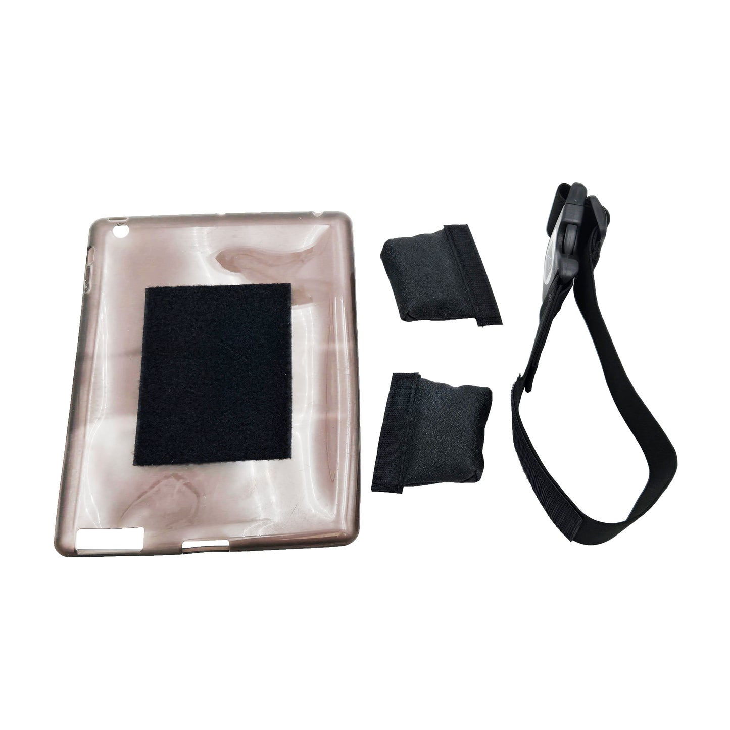 AppStrap Gel Case Kneeboard – Back View Showing Strap Attachment and Case Design