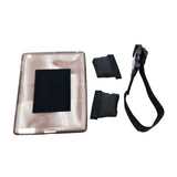 AppStrap Gel Case Kneeboard – Back View Showing Strap Attachment and Case Design