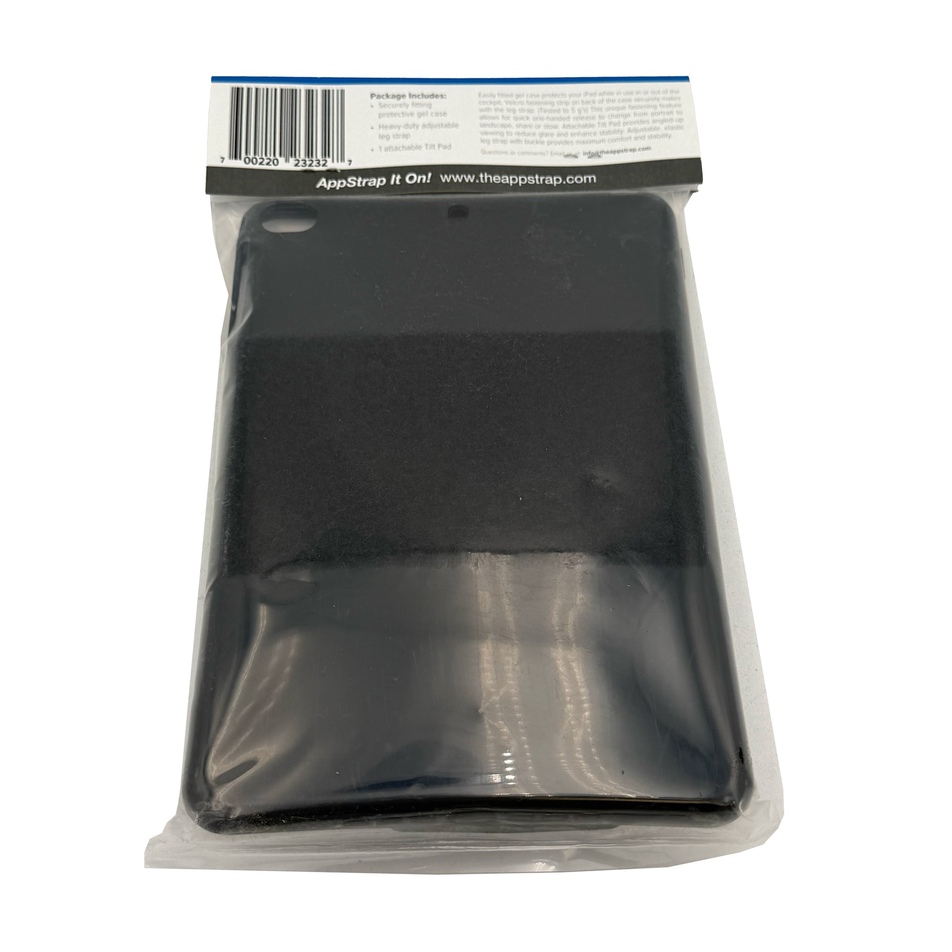AppStrap® iPad Mini® Kneeboard Case – Gen 5 in package, back