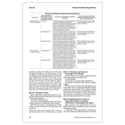 ASA 2026 FAR/AIM Sample Page with Full-Color AIM Figures