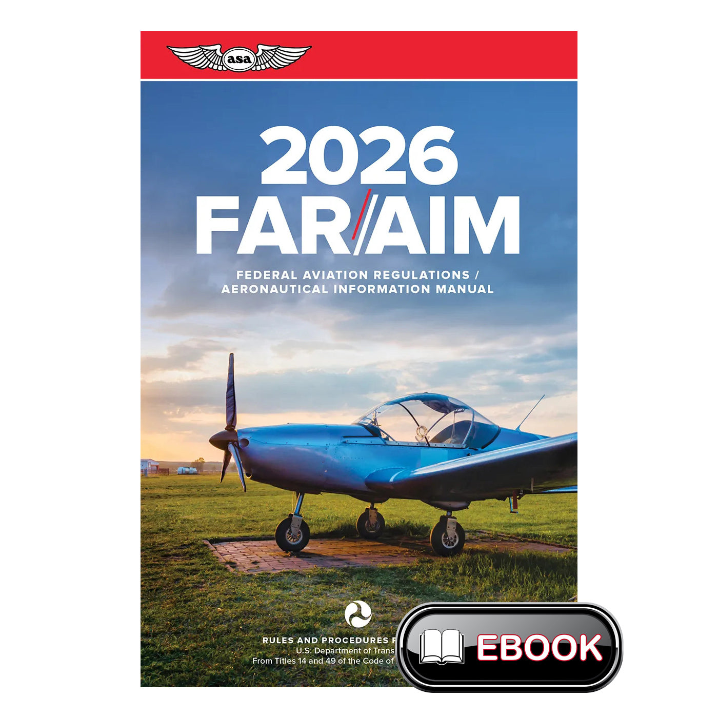 ASA 2026 FAR/AIM eBook Front Cover with Digital Edition Badge