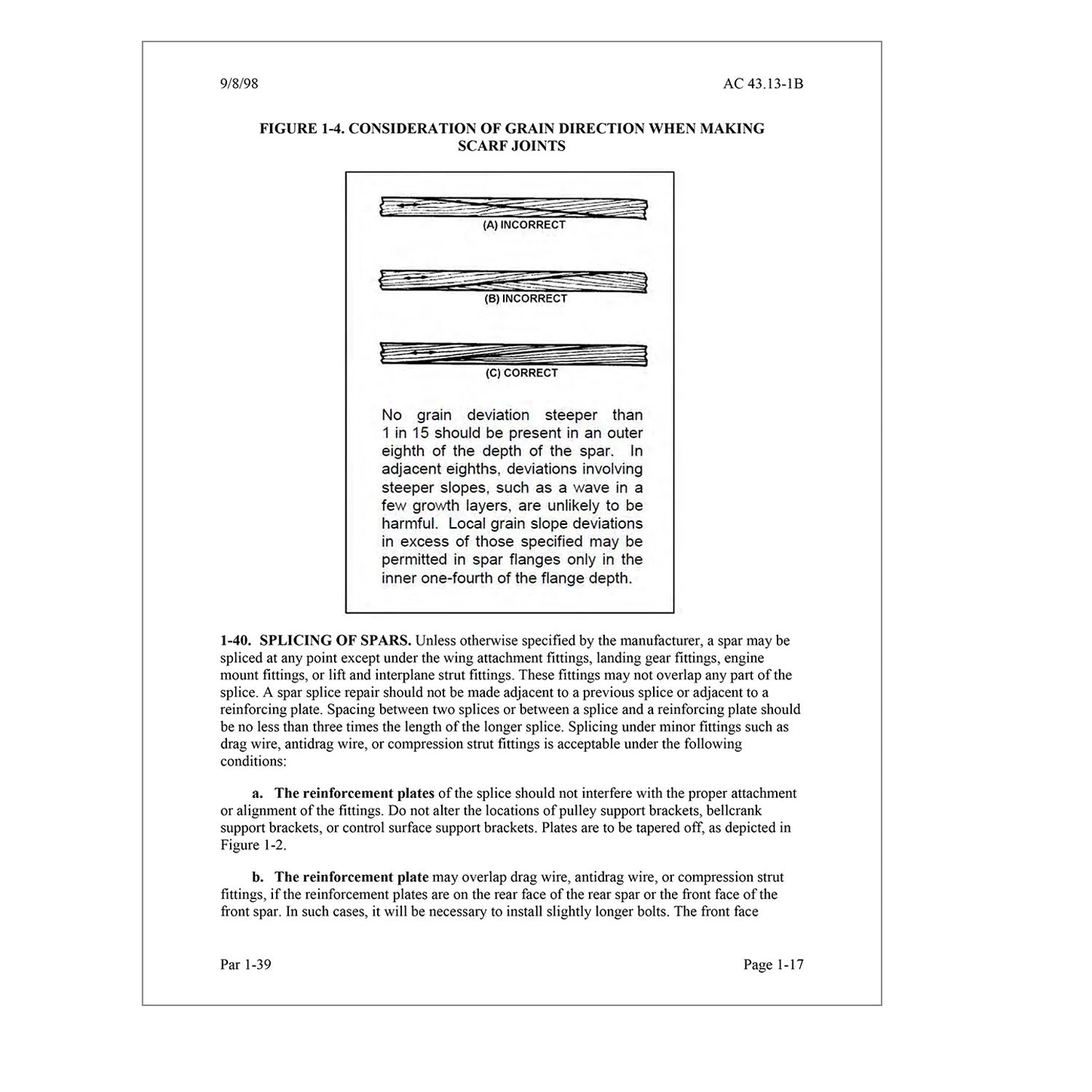 Sample Page from ASA AC43.13-2025 Aircraft Repair & Alterations Manual