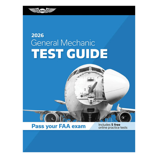 ASA 2026 General Test Guide Softcover Book Cover