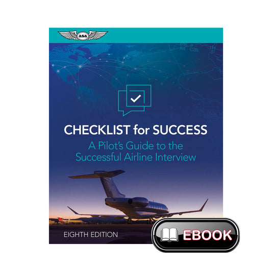 Checklist for Success 8th Edition eBook Cover – Airline Pilot Interview Guide