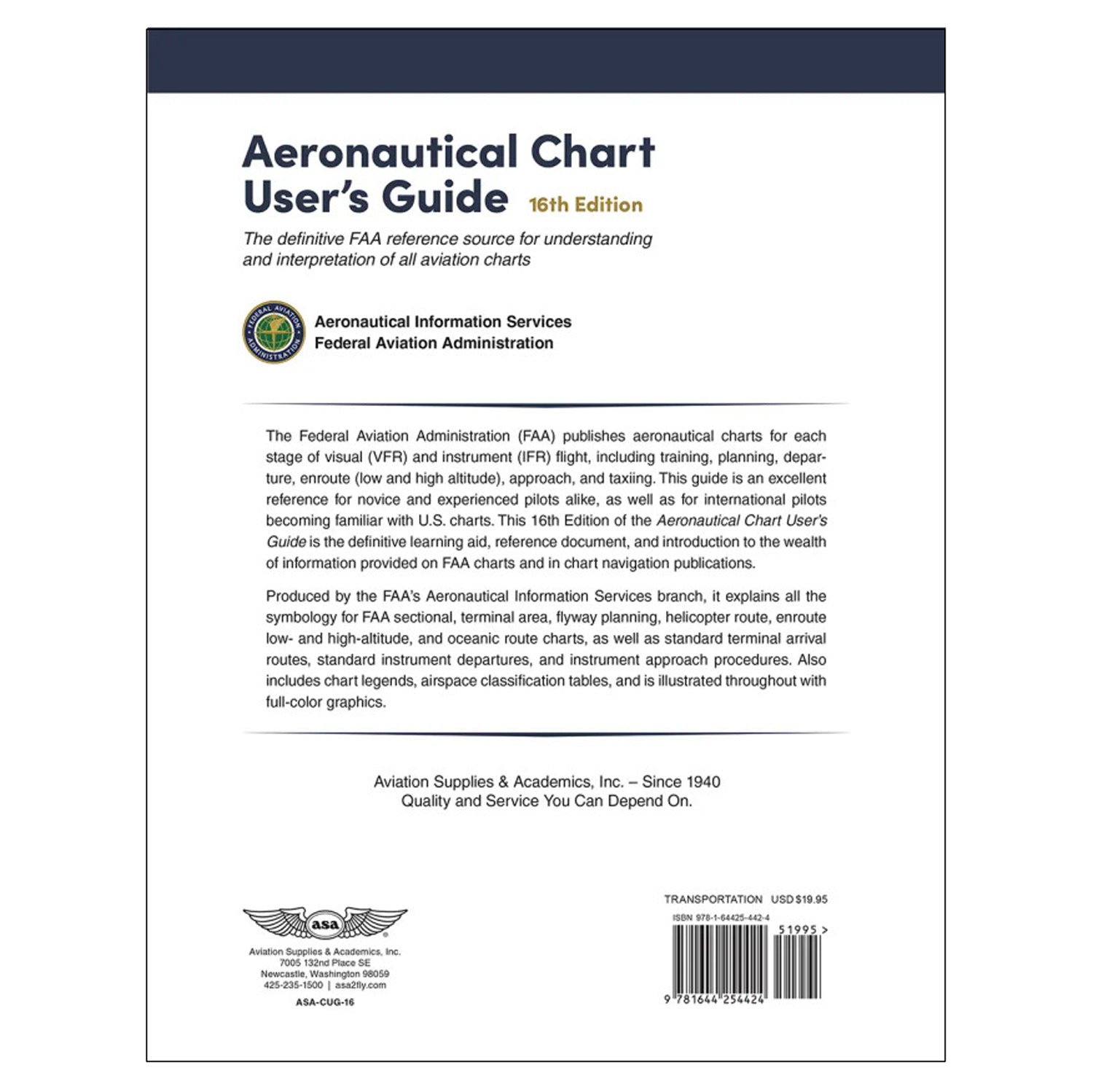 洋書 Aeronautical Charts & Related P1992 - 94 Aeronautical Chart User's Guide, 16th Edition | FAA Chart