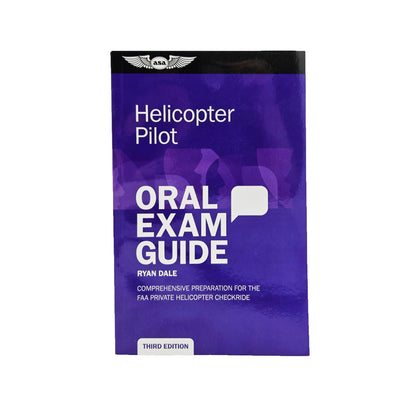 ASA Oral Exam Guide: Helicopter ASA-OEG-H3 – Front Cover with Title and Edition Info