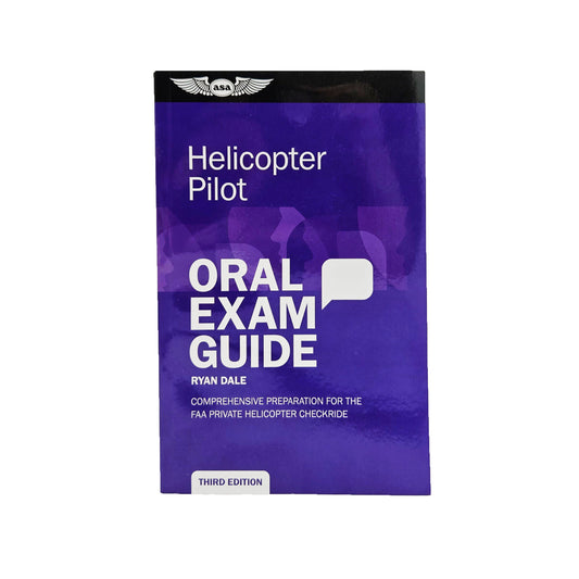 ASA Oral Exam Guide: Helicopter ASA-OEG-H3 – Front Cover with Title and Edition Info