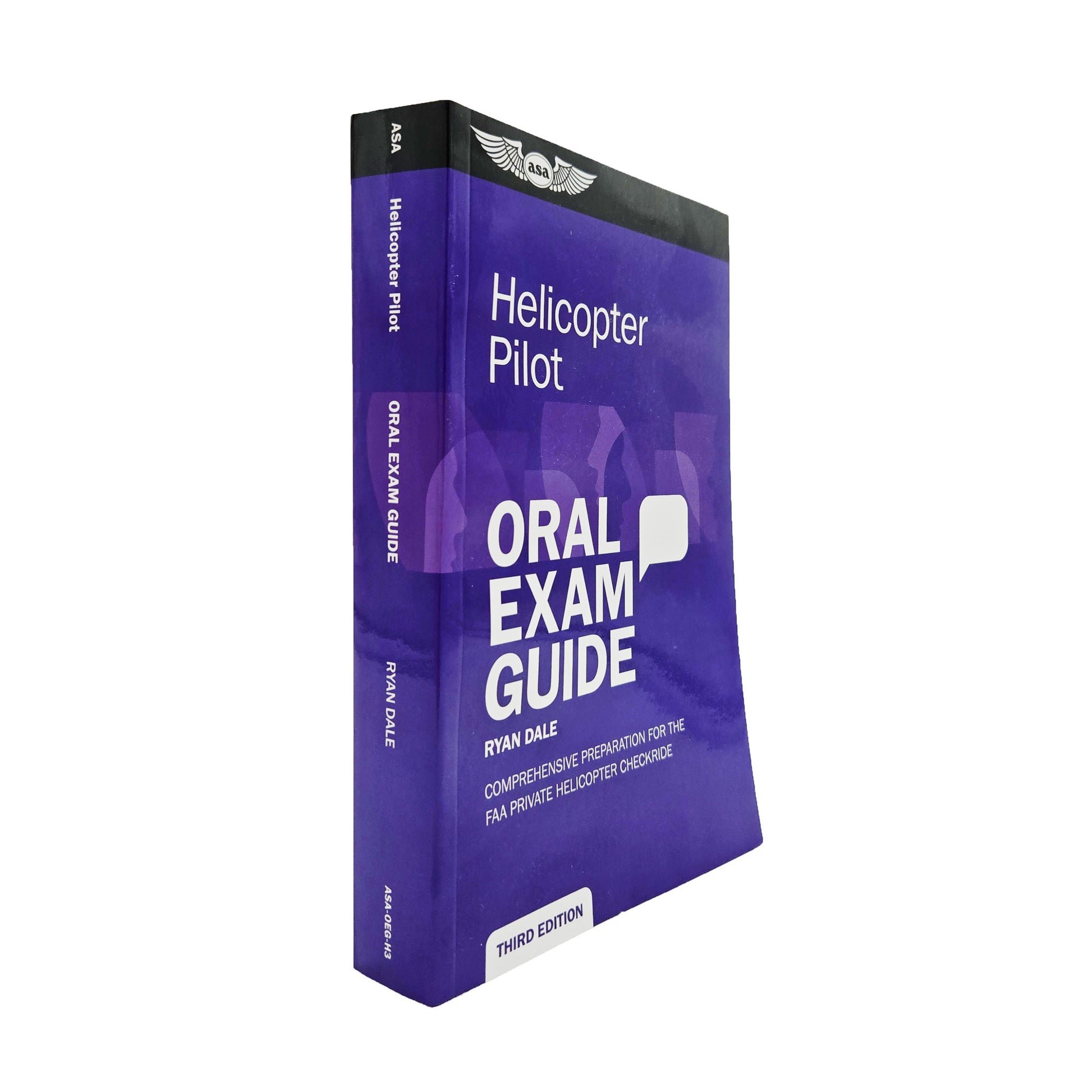 ASA Oral Exam Guide: Helicopter ASA-OEG-H3 – Back Cover with Summary and ISBN