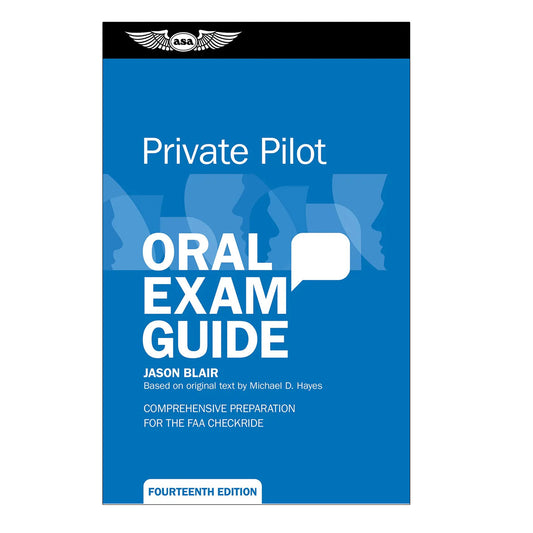 ASA Private Pilot Oral Exam Guide 14th Edition Front Cover