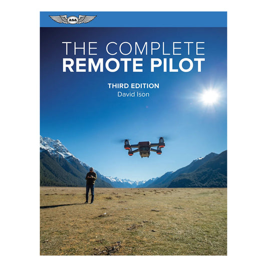 The Complete Remote Pilot 3rd Edition Front Cover – FAA Drone Certification Guide