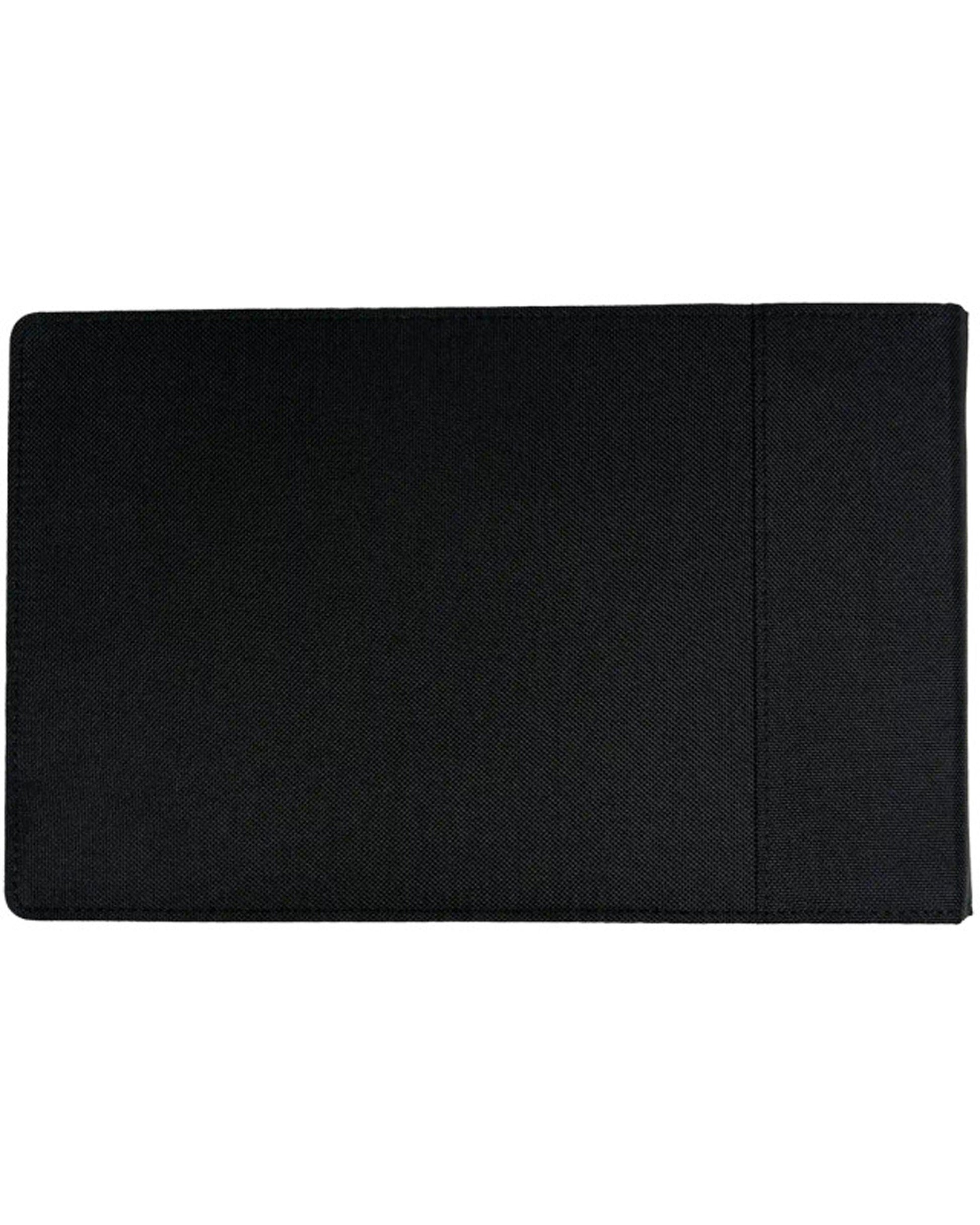 ASA SP-6 Pilot Logbook Cover - Back view showcasing durable water-resistant 600D canvas construction for protecting SP-6 and similar logbooks.