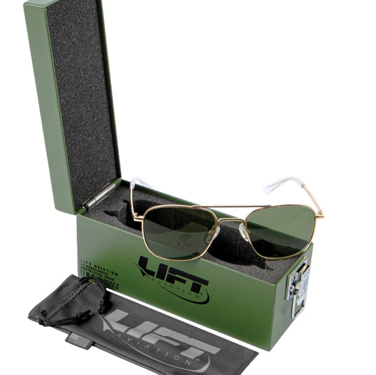Lift Aviation - Titanium-AVX Sunglasses