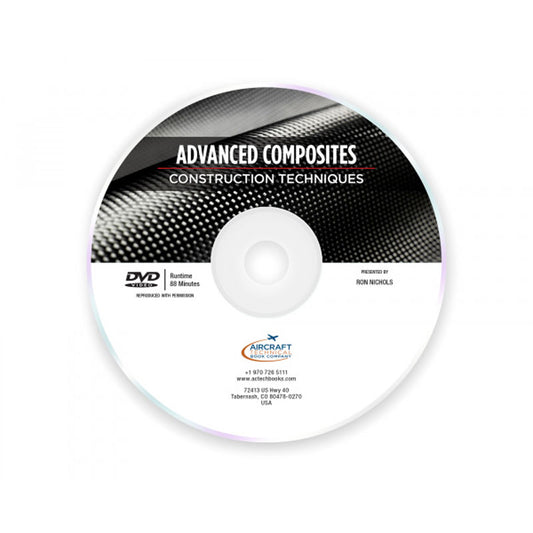 Advanced Composite Construction Techniques DVD covering aircraft composite-building methods