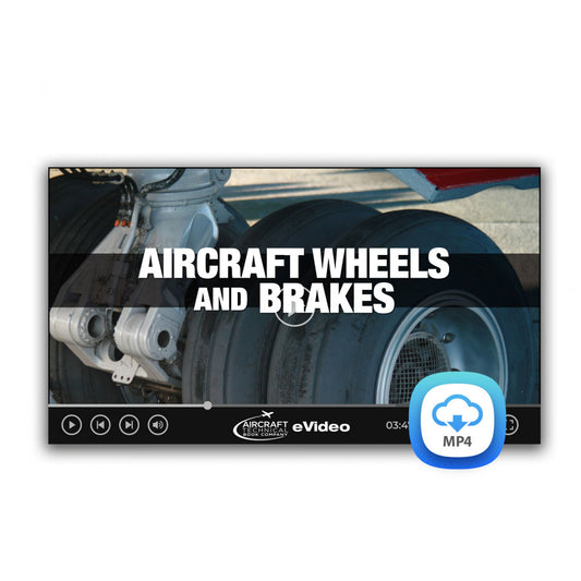Aircraft Wheels and Brakes eVideo by B.F. Goodrich covering aircraft wheel and brake operation, inspection, TSO testing, and maintenance