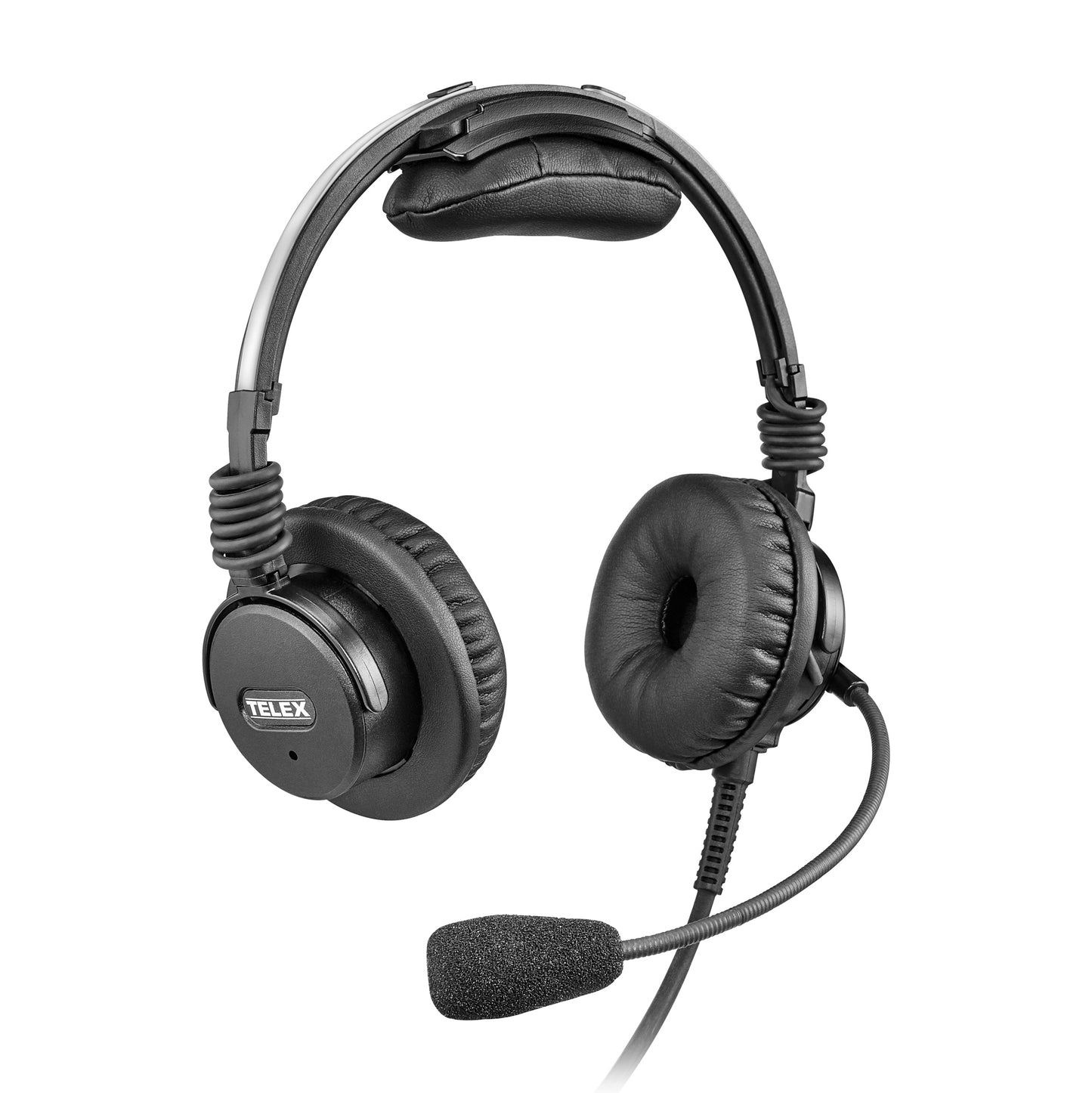 Telex Airman 7+ lightweight aviation headset with noise-canceling microphone, Right