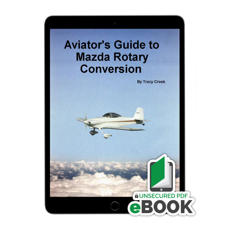 Aviator's Guide to Mazda Rotary Conversion digital eBook for experimental aircraft engine conversions