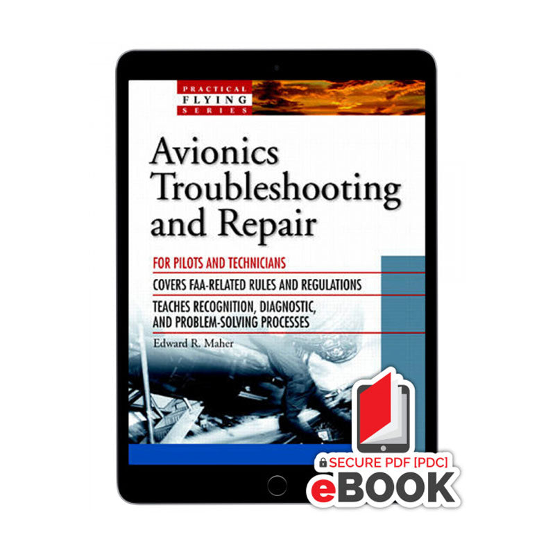Avionics troubleshooting eBook covering aircraft electronics repair and diagnostic procedures