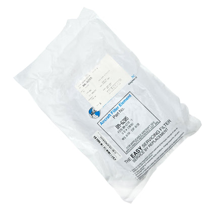 Brackett Aircraft Air Filter Element BA6205 front view - high-performance aviation air filter for engine protection