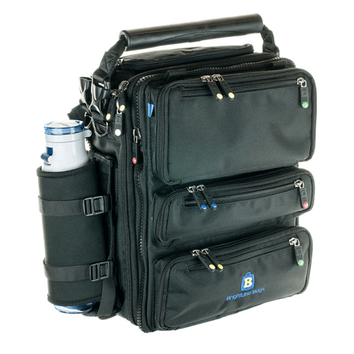BrightLine Bags B4 Swift Flight Bag with water bottle pocket, modular pilot bag