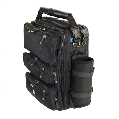 Side view of BrightLine B4 Swift modular flight bag for pilots