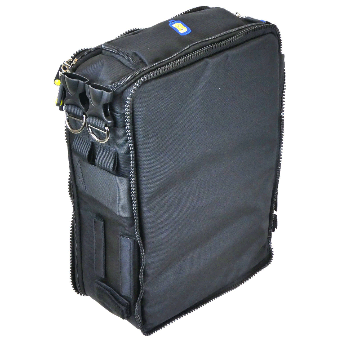 Back view of BrightLine Bags modular FLEX System flight bag