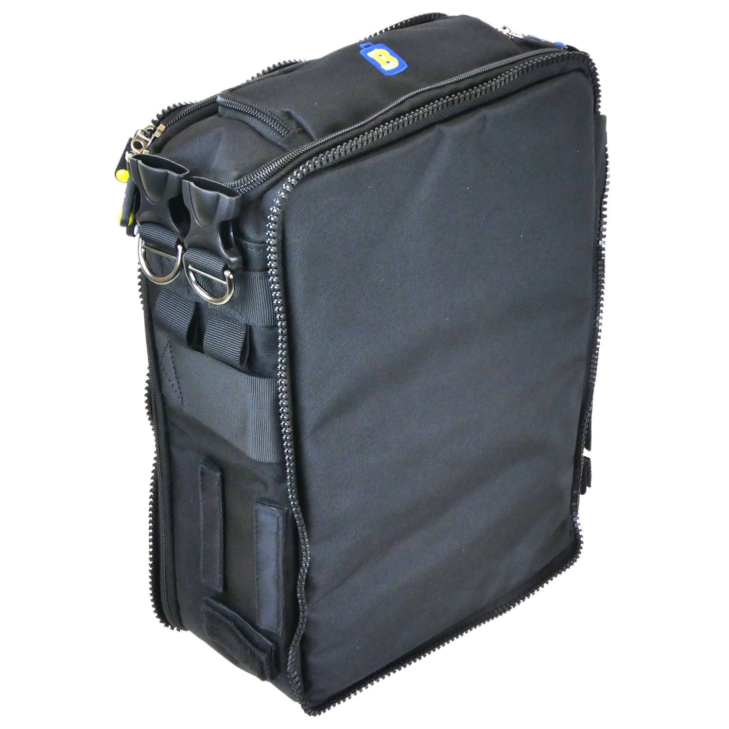 Back view of BrightLine Bags modular FLEX System flight bag