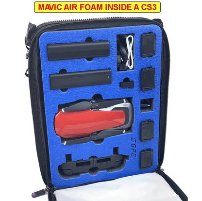 BrightLine Bags DJI Mavic Air Drone Foam Insert fits CS3, CS4, CS5 bags
