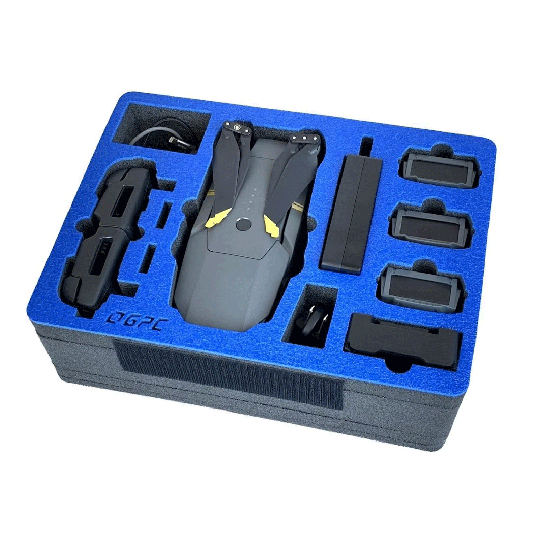 Custom foam insert for DJI Mavic 2 Pro and Zoom drone cases
